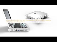 Machine d'échographie USG 4 Focus avec sonde transvaginale et langue anglaise pour des échographies transvaginales précises
