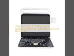 VGA USB Output Portable Digital Ultrasound Machine Handheld Ultrasound Device LCD
